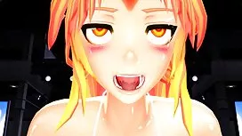 Nastyaは服を着替えるときに裸に輝き ...